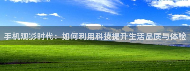 红叶影视下载app官方下载：手机观影时代：如何利用科技提升生活品质与体验